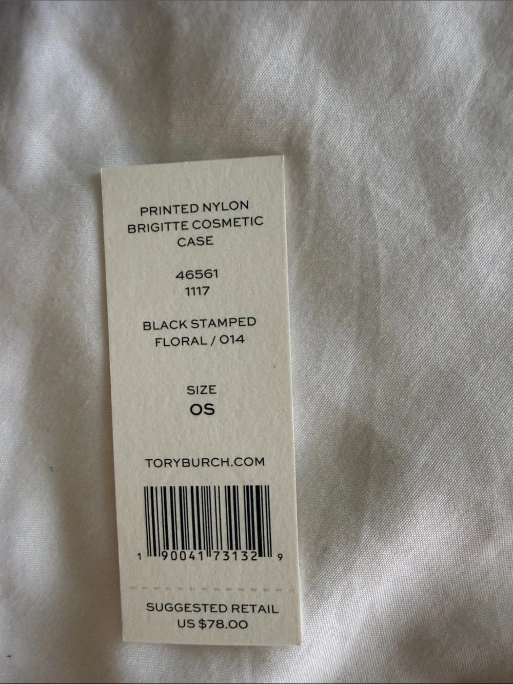 Tory Burch Brigitte Cosmetics Case